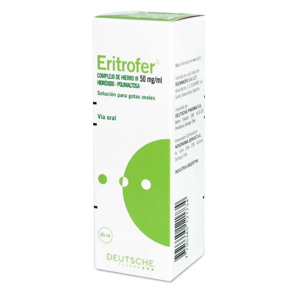 Eritrofer Hierro Polimaltosa 50 MG/ML Gotas