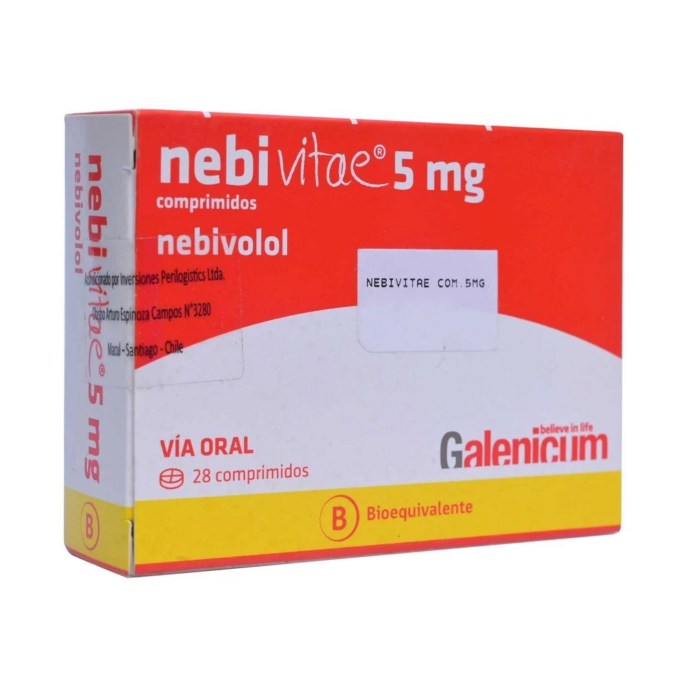 Nebivitae Nebivolol 5 MG x 28 Comprimidos