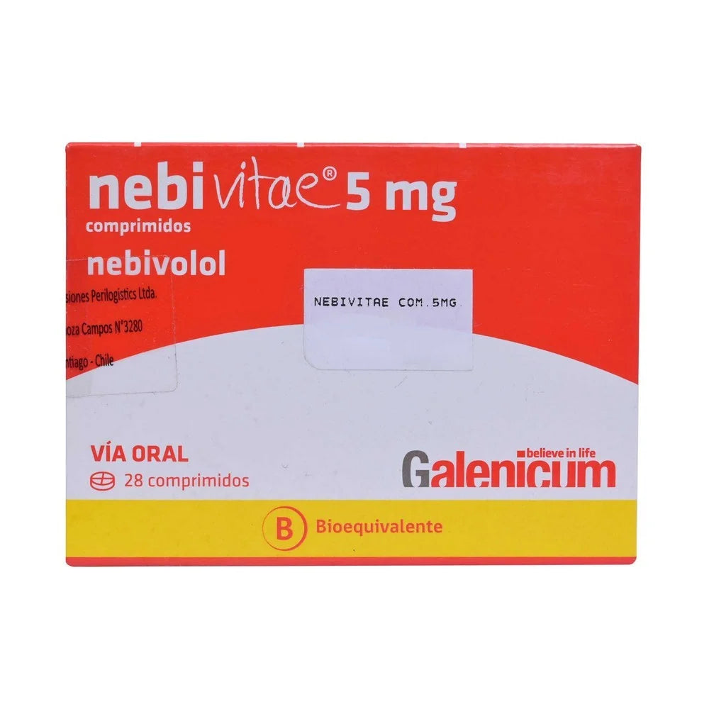 Nebivitae Nebivolol 5 MG x 28 Comprimidos