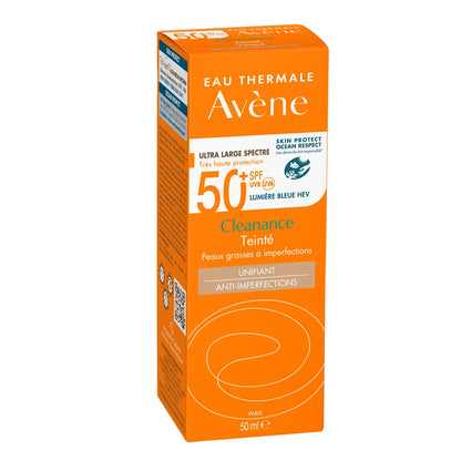 Avene Protector Solar Cleanance 50 + Color Intenso 50ML