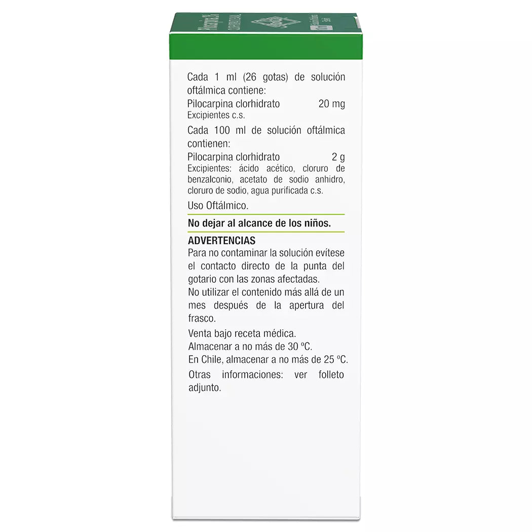 Pilocarpina 2% Solución Oftálmica 10 ML