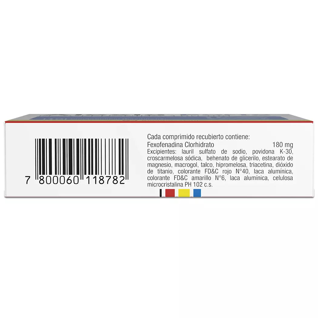 Alexia Forte Fexofenadina 180 MG x 10 Comprimidos