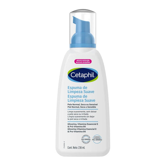 Cetaphil Espuma de Limpieza Suave 236ML