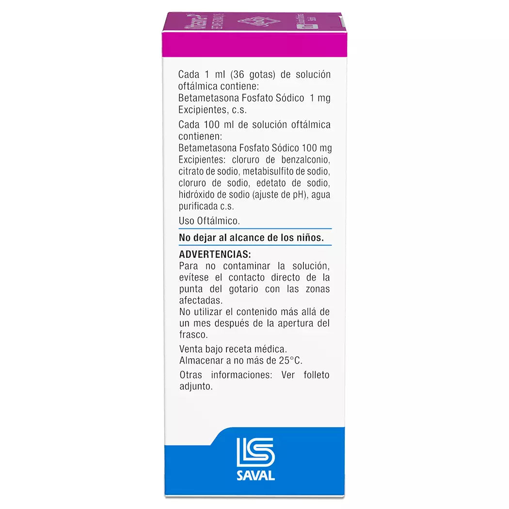 Oftasona-P Betametasona 0.1 % x 10 ML