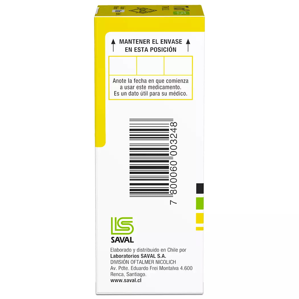 Tiof Timolol Solución Oftálmica 0.5% 10 ML