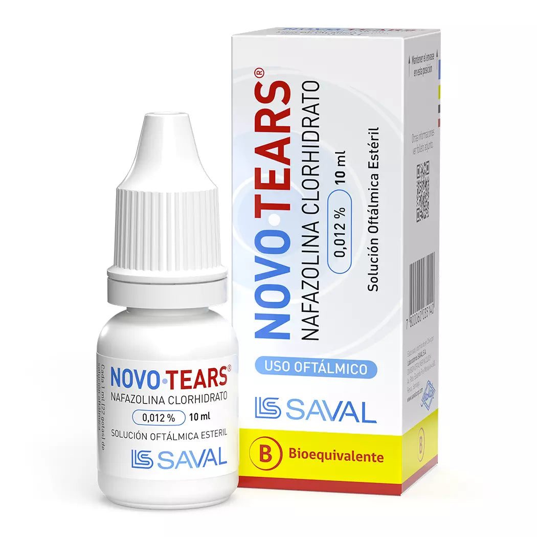 Novotears Nafazolina 0.12 / Hipromelosa 3 / Detran 1 x 10 ML