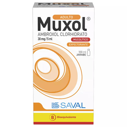 Muxol Ambroxol Clorhidrato 30 MG / 5 ML 100 ML
