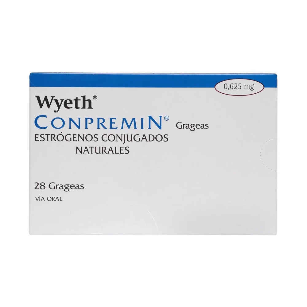 Conpremin Estrógenos Conjugados 0.625 MG x 28 Grageas