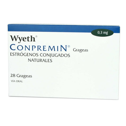 Conpremin Estrógenos Conjugados 0.3 MG x 28 Grageas