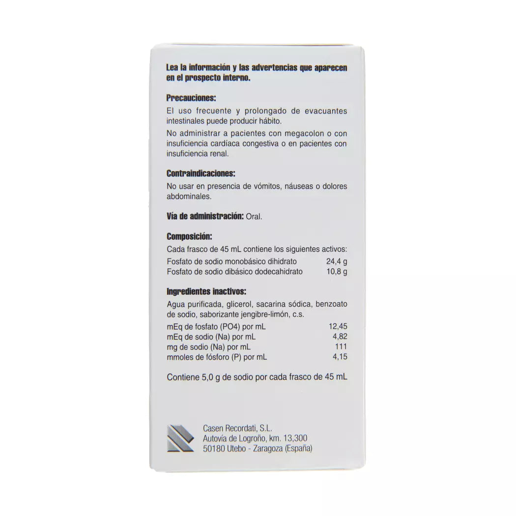 Fosfosoda Solución Oral 45 ML