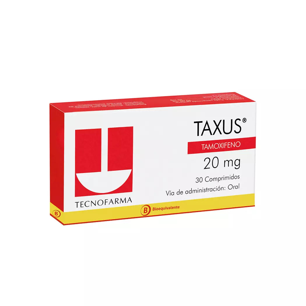 Taxus Tamoxifeno 20 MG x 30 Comprimidos