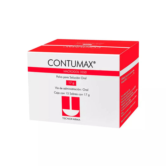 Contumax Macrogol Polietilenglicol 3350 Polvo Oral 15 Sobres
