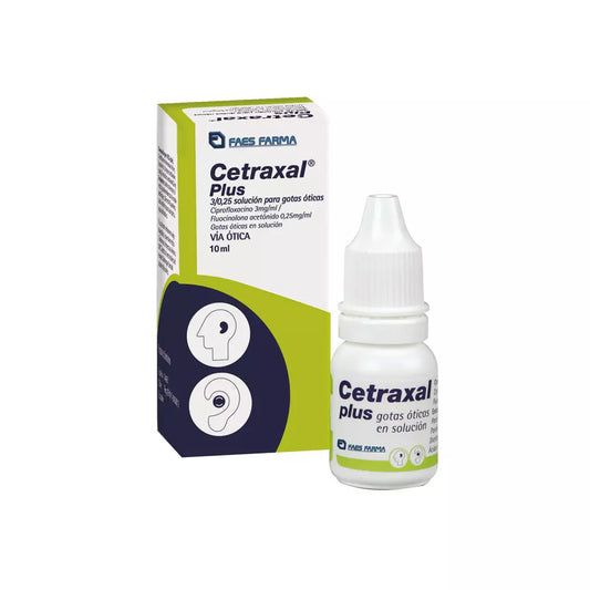 Cetraxal Plus Ciprofloxacino Fluocinolona 10 ML