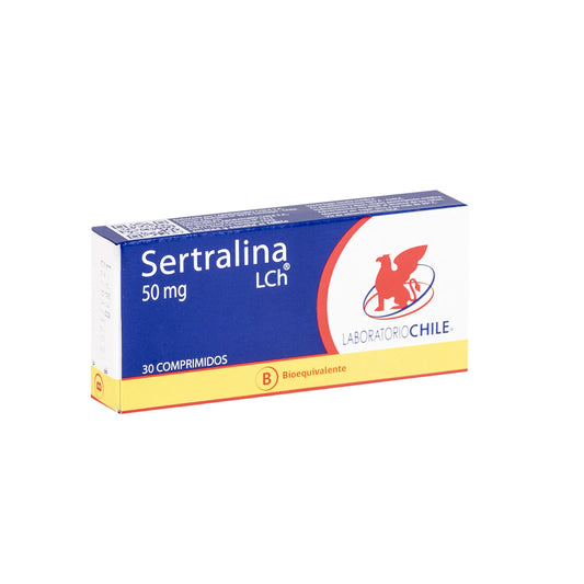 Sertralina 50 MG x 30 Comprimidos Laboratorio de Chile