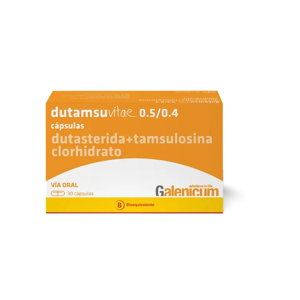 Dutamsuvitae Dutasterida / Tamsulosina x 30 Cápsulas