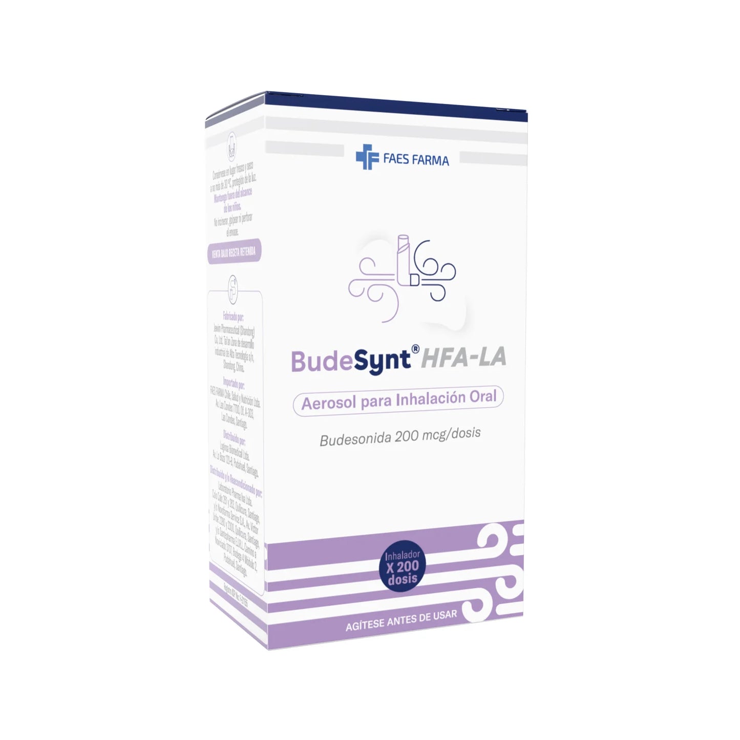 Budesynt HFA-LA Budesonida 200 MCG / Dosis