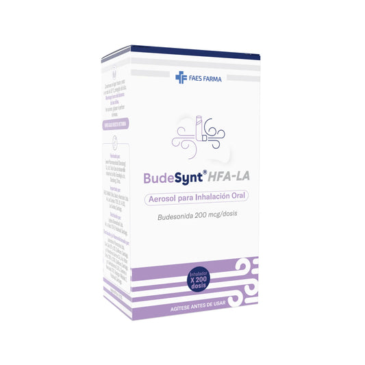 Budesynt HFA-LA Budesonida 200 MCG / Dosis
