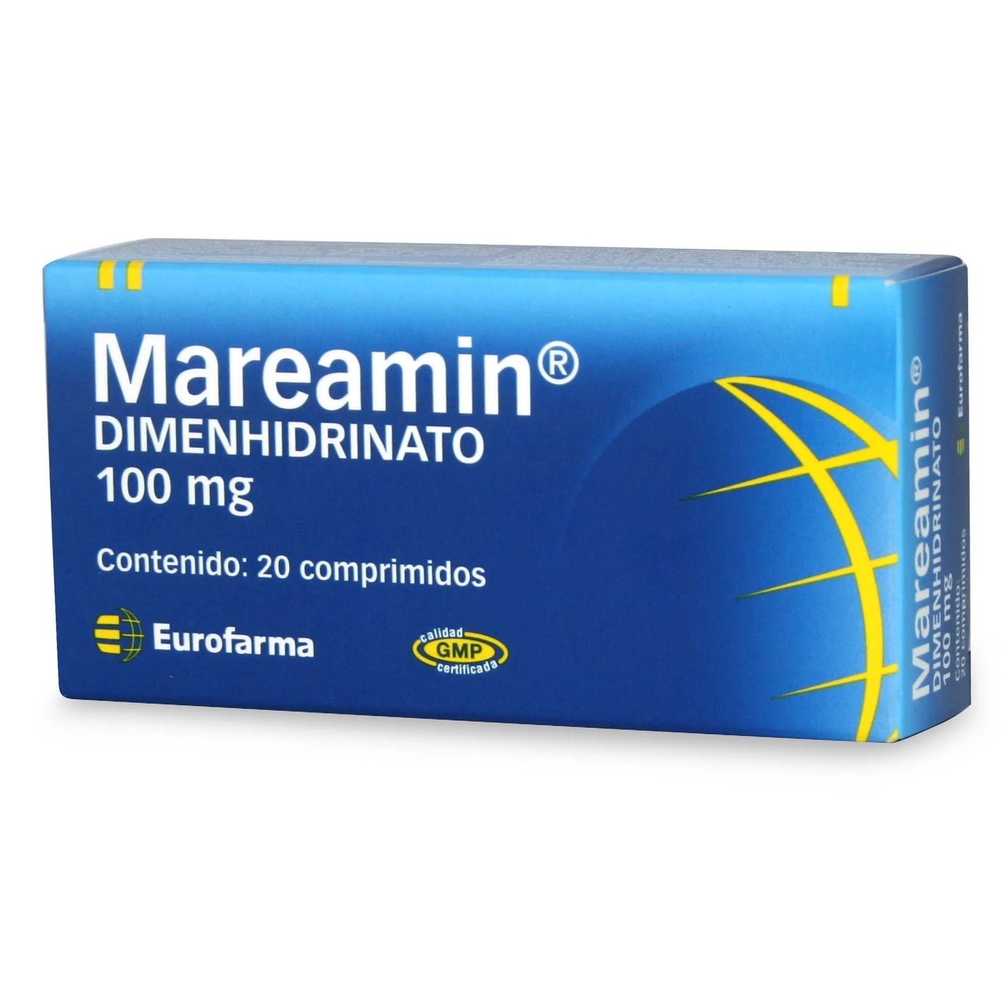 Mareamin Dimenhidrato 100 MG x 20 Comprimidos