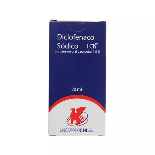 Diclofenaco Sódico 1.5% MG Oral Gotas 20 ML