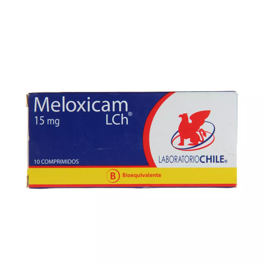 Meloxicam 15 MG x 10 Comprimidos Laboratorio de Chile