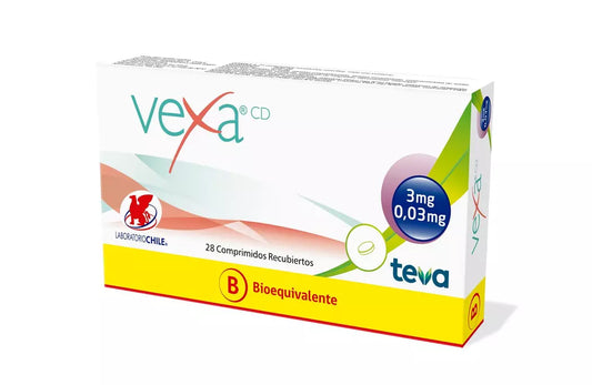 Vexa CD Drospirenona 3.00 MG / Etinilestradiol 0.03 MG 28 Comprimidos
