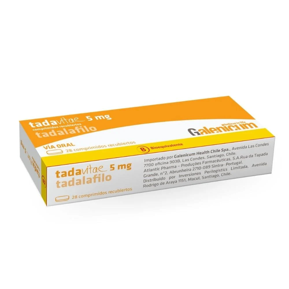 Tadavitae Tadalafilo 5 MG x 28 Comprimidos