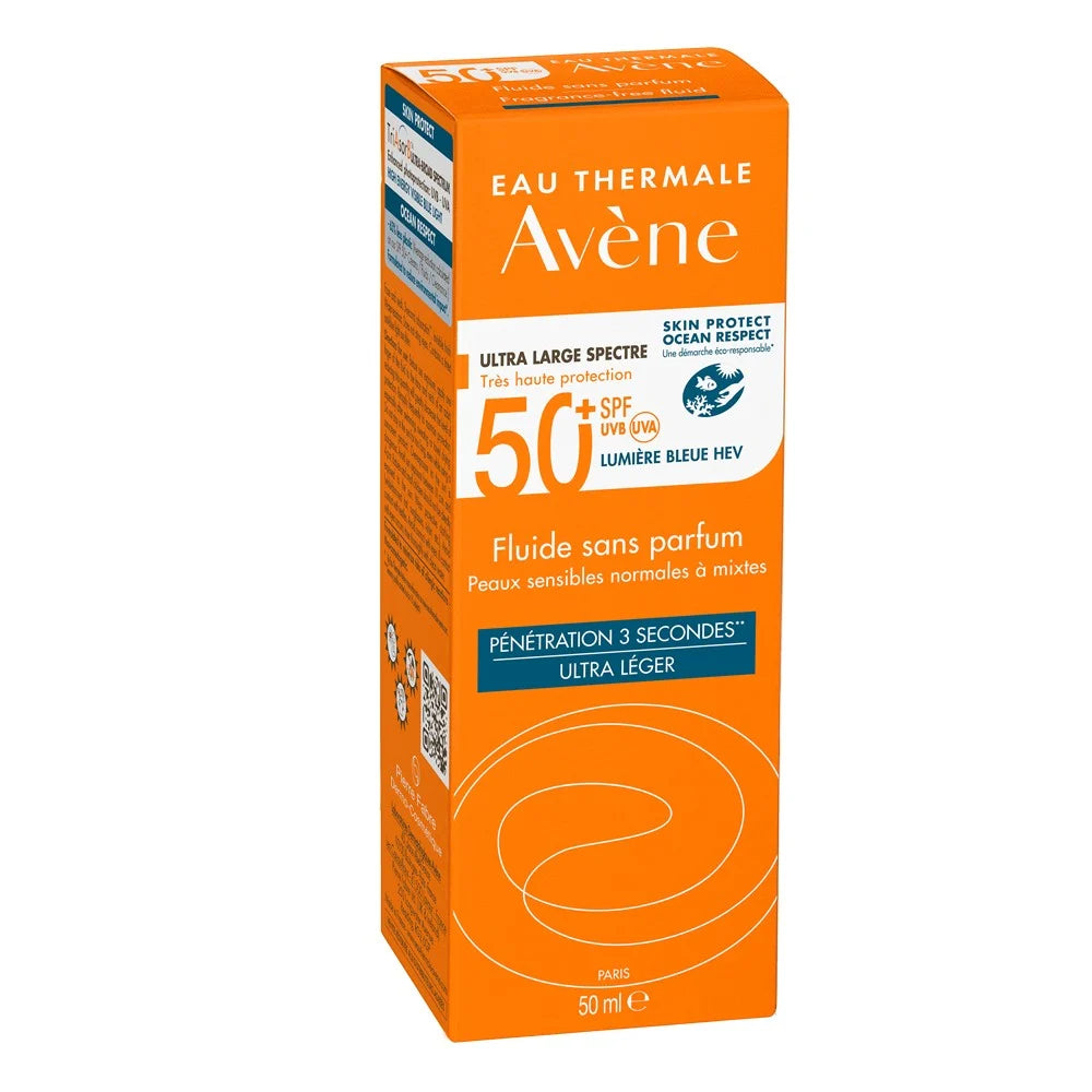 Avene Protector Solar Sin Color SPF50+ 50ML