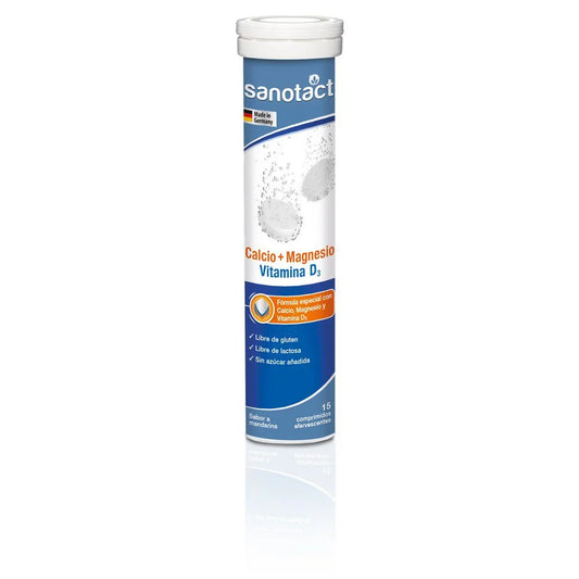 Calcio + Magnesio +VIt D3 Efervescente x 20 Tabletas