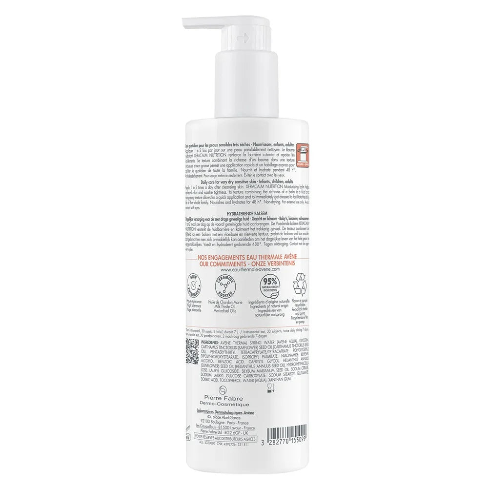 Avene Xeracalm Leche Hidratante 400ML