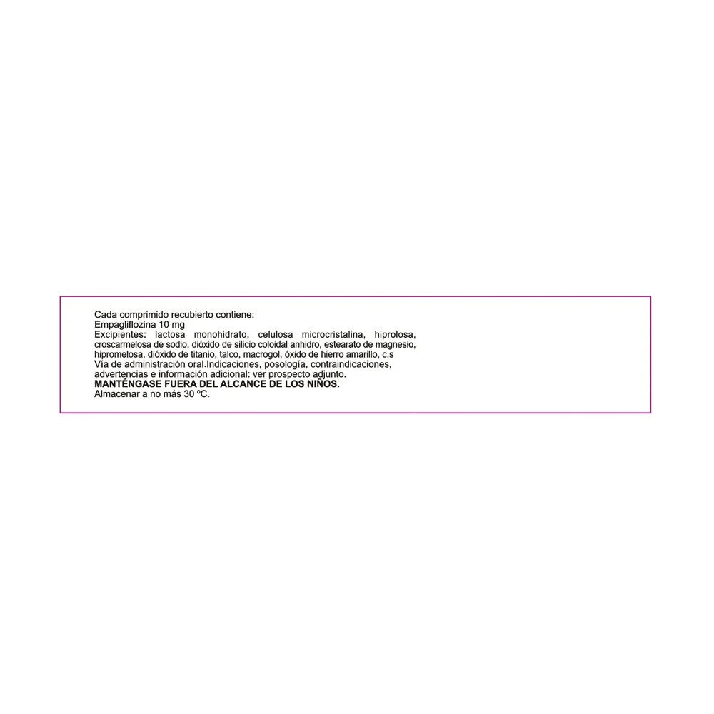 Enclyna Empagliflozina 10 MG x 30 Comprimidos