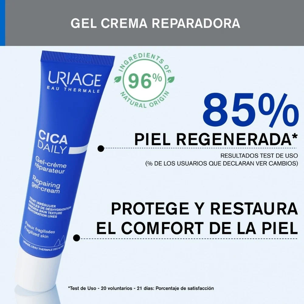Uriage Gel Crema Reparadora Rostro CICA-Daily 40ml