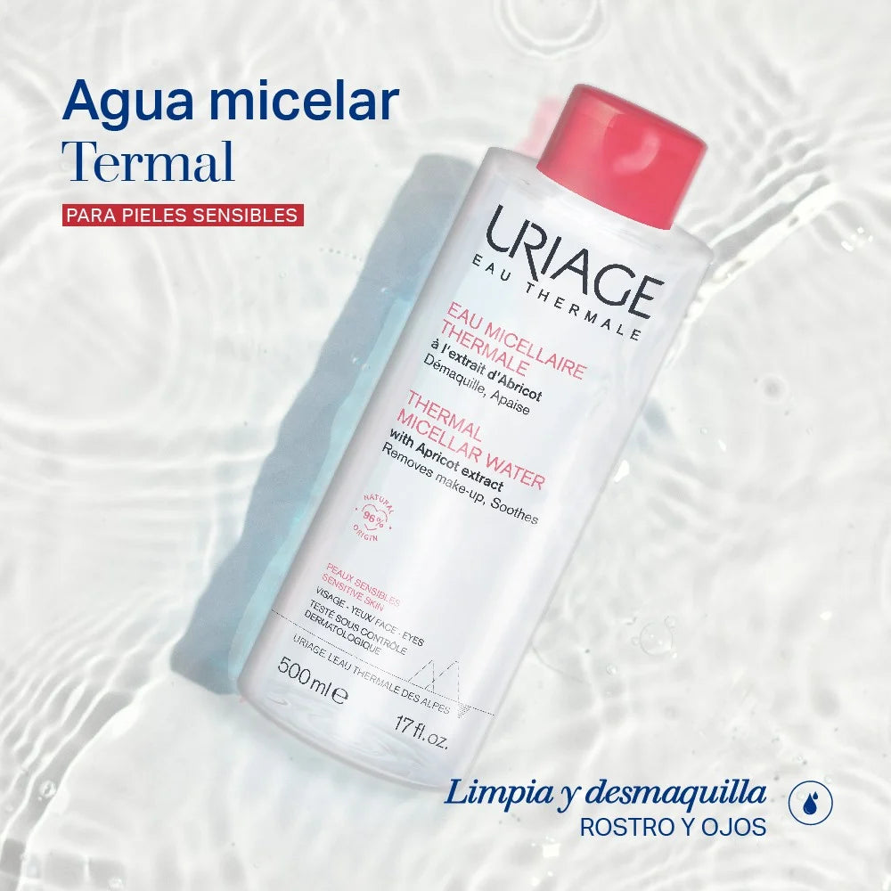 Uriage Agua Micelar Termal Pieles Sensibles 500ML