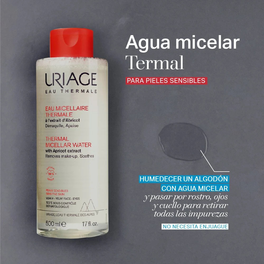 Uriage Agua Micelar Termal Pieles Sensibles 500ML