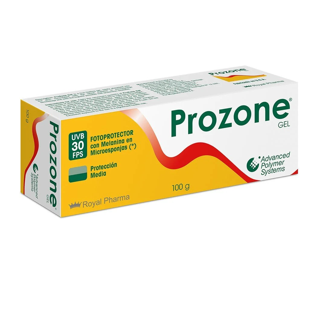 Prozone Gel Pantalla Solar SPF30 x 100G