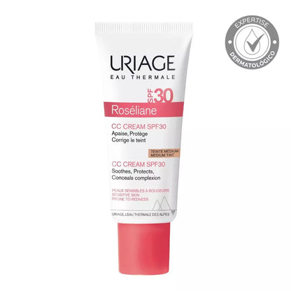 Crema Anti-Rojeces CC SPF30 Roséliane 40ml Uriage