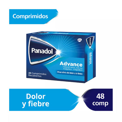 Panadol Advance Paracetamol 500 MG x 48 Comprimidos