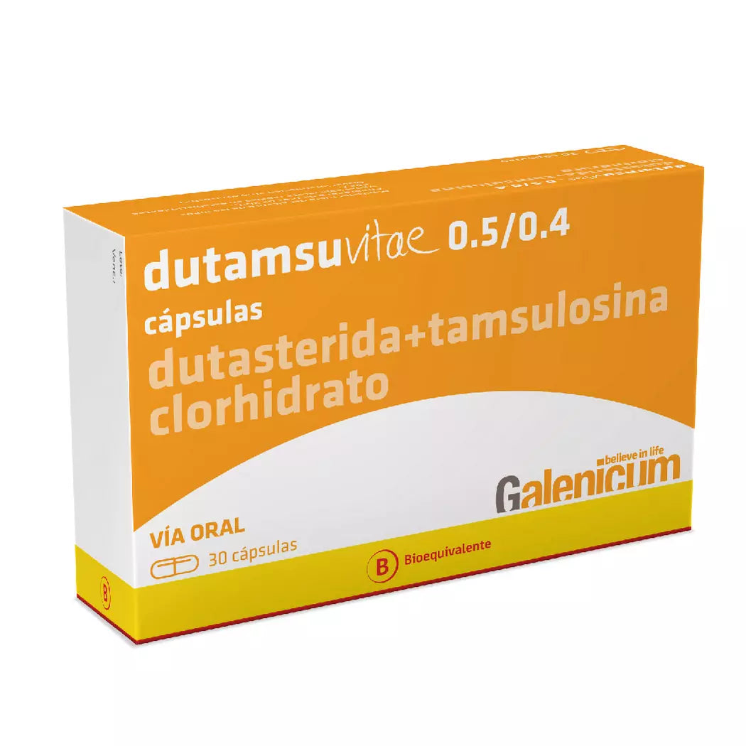 Dutamsuvitae Dutasterida / Tamsulosina x 30 Cápsulas