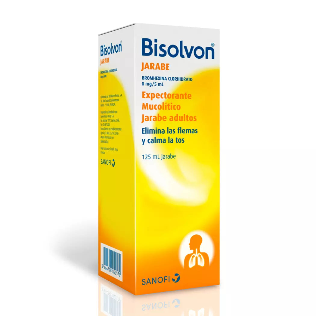 Bisolvon Adulto Bromhexina Clorhidrato 8 MG / 5 ML 125 ML