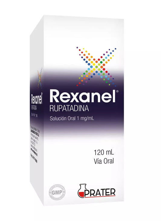 Rexanel Rupatadina 1 MG / ML Jarabe 120 ML