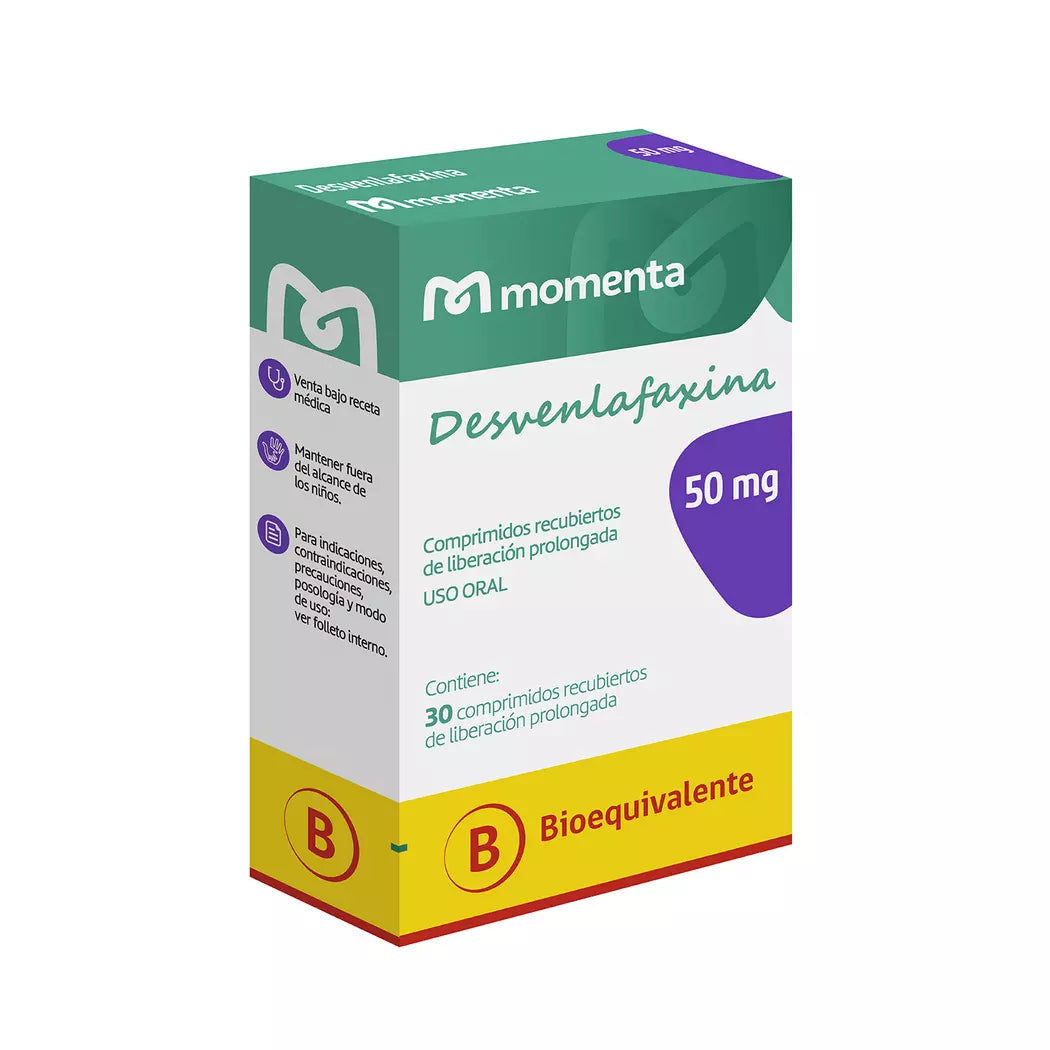 Desvenlafaxina Momenta 50 MG x 30 Comprimidos