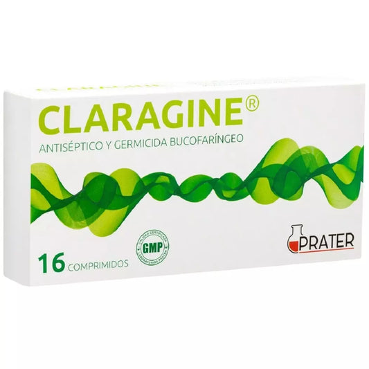 Claragine Cloruro de Cetilpiridinio / Alantoína 16 Comprimidos