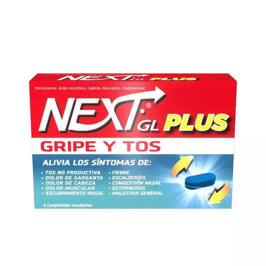 Next GL Plus x 6 Comprimidos