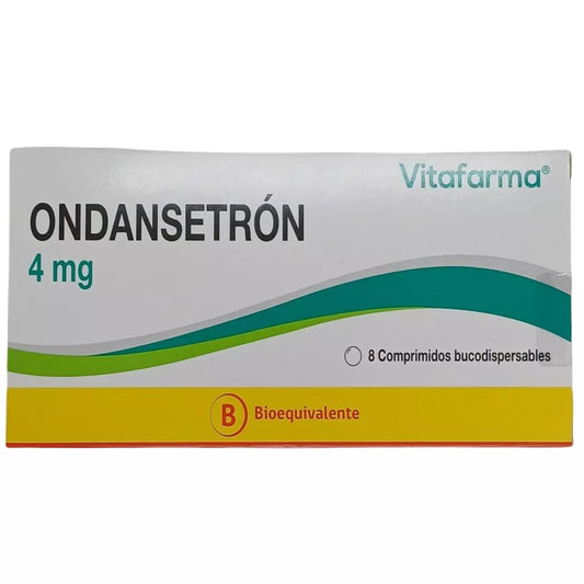 Ondansetron 4 MG x 8 Comprimidos Bucodispersables