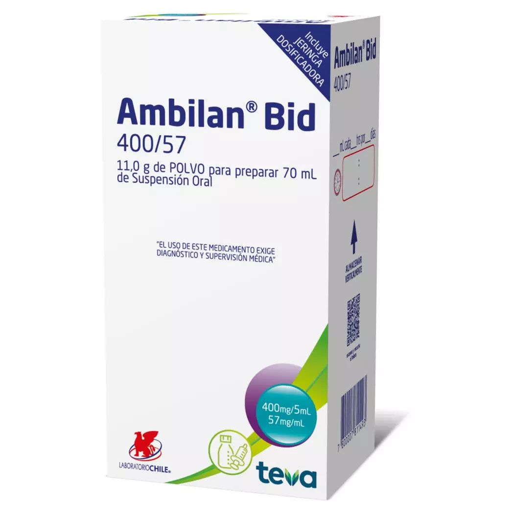 Ambilan BID 400 MG / 57 MG 70 ML