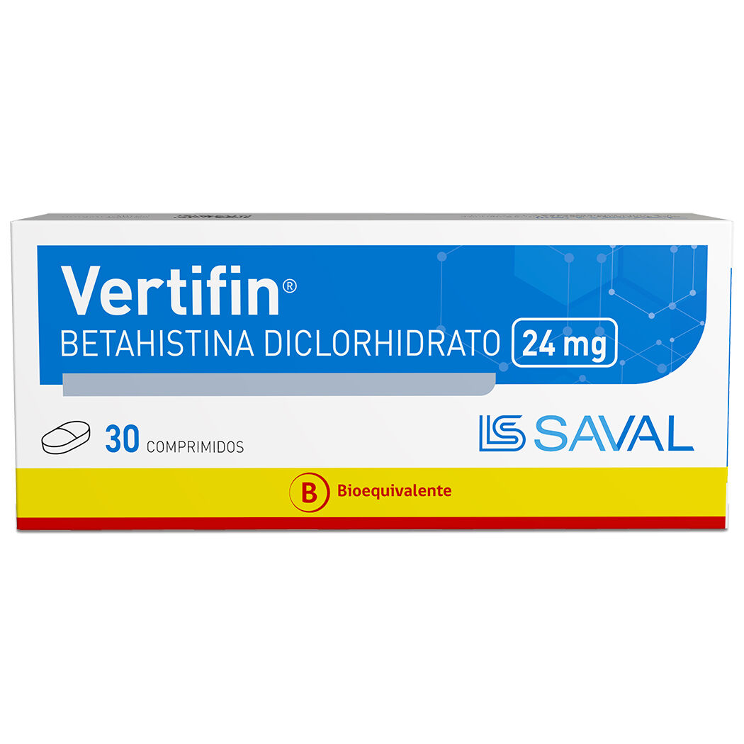 Vertifin Betahistina 16 MG