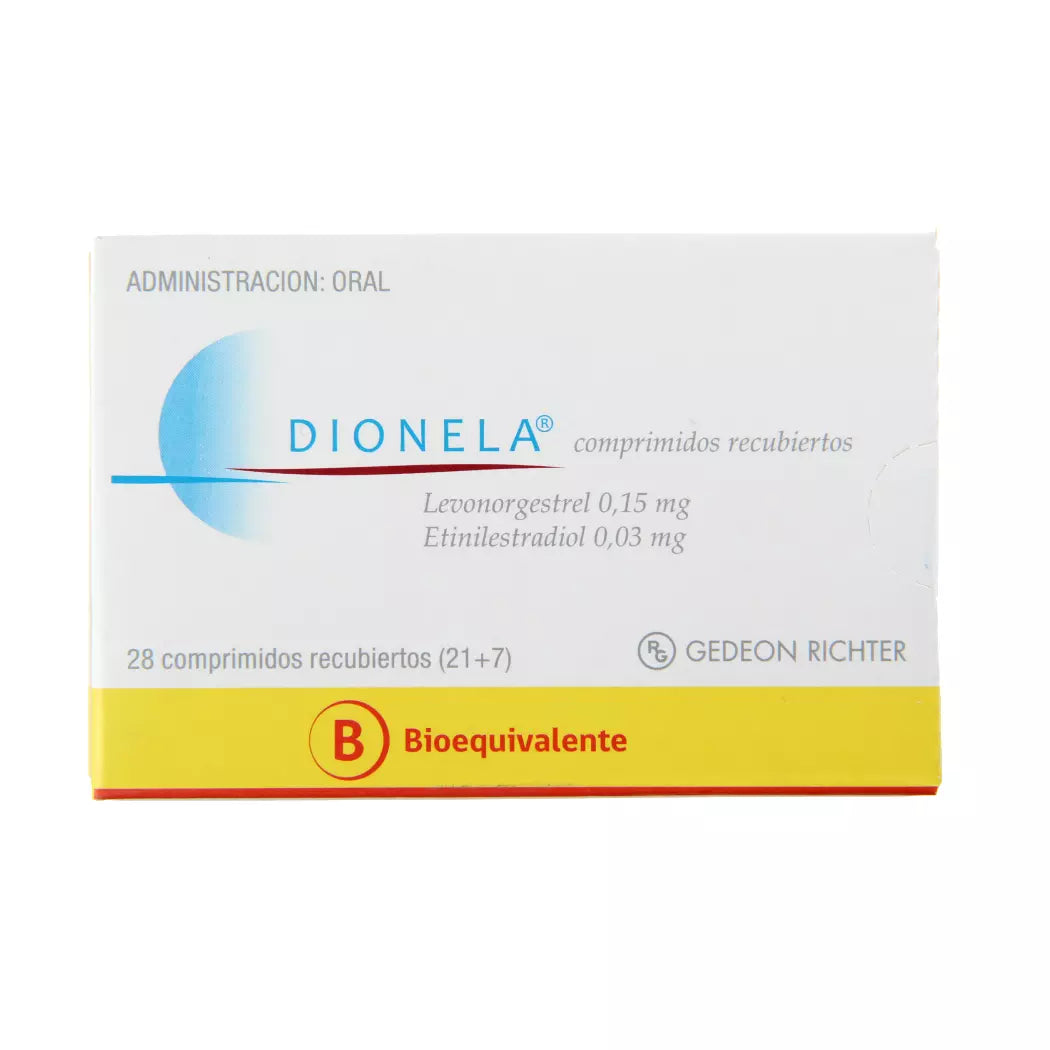 Dionela Levonorgestrel / Etinilestradiol x 28 Comprimidos
