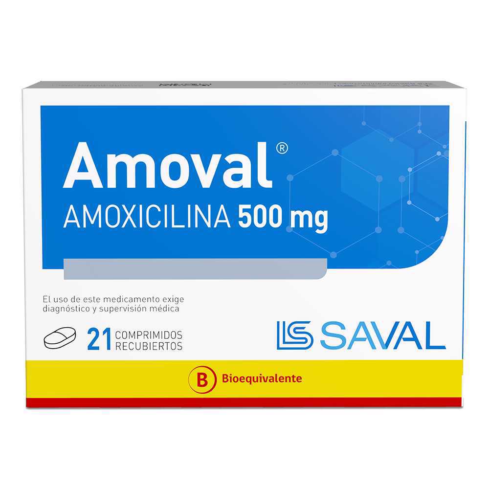 Amoval Amoxicilina 500 MG