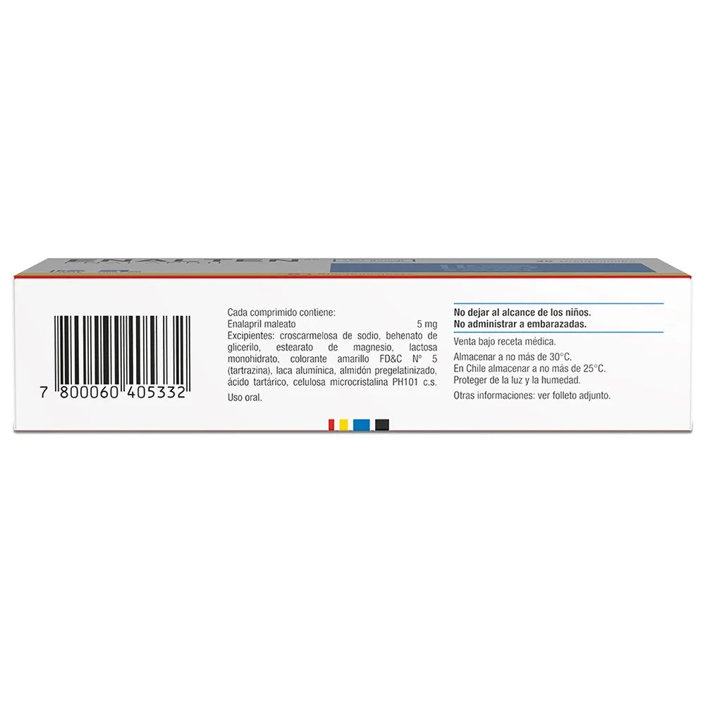 Enalten Enalapril 5 MG x 30 Comprimidos