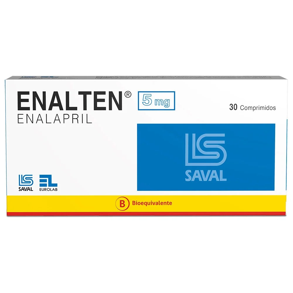 Enalten Enalapril 5 MG x 30 Comprimidos