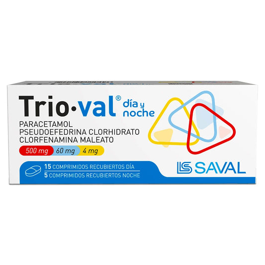Trioval Día y Noche 20 Comprimidos